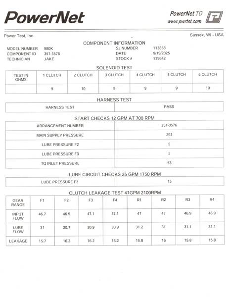 Caterpillar 980K 980K Transmission