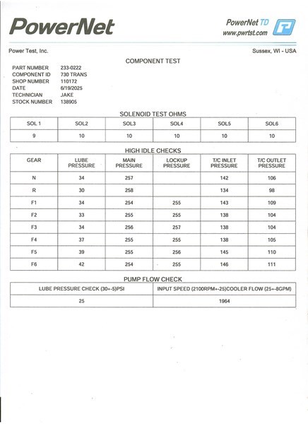 Caterpillar 730 730 Transmission