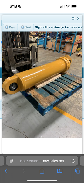 Caterpillar 777D 777D Hoist Cylinder