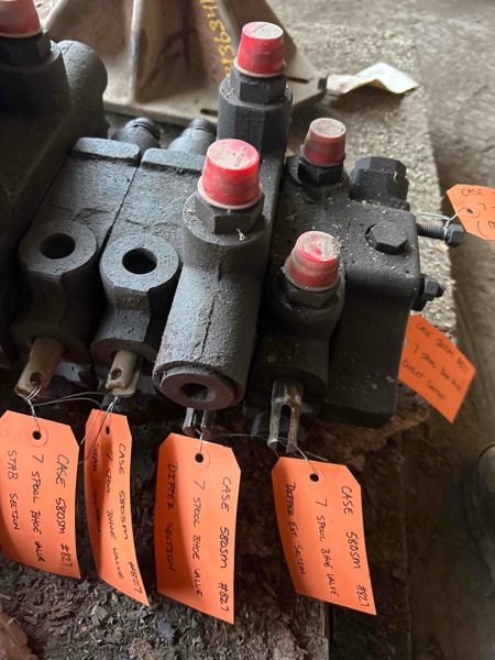 Case 580SM 580SM 7 Spool Backhoe Valve Dipper Section