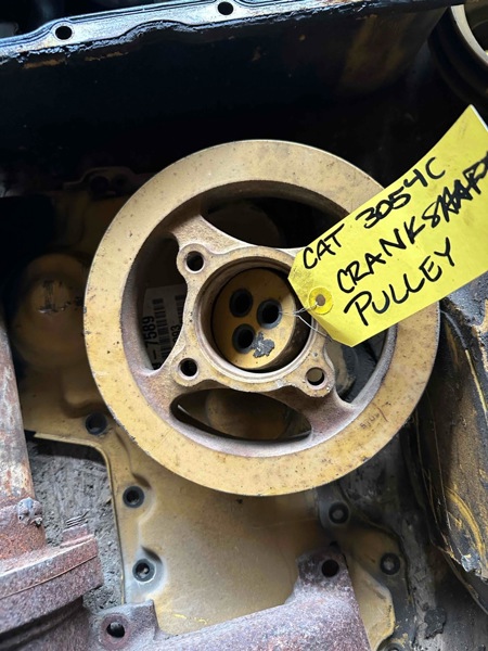 Caterpillar 3054C 3054C Crankshaft Pulley