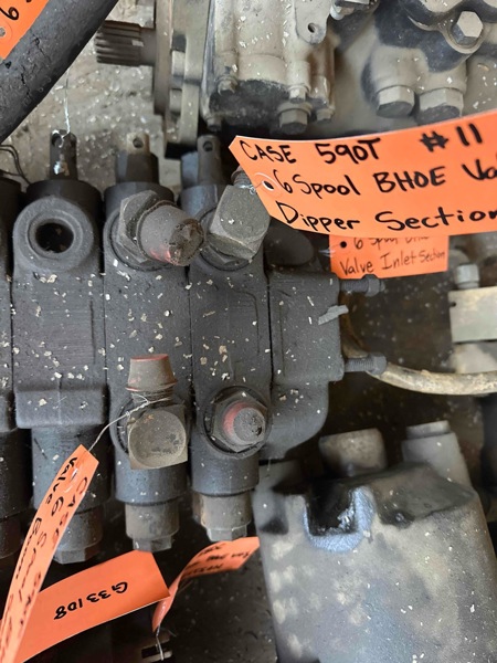 Case 590T 590T 6 Spool Backhoe Valve Dipper Section