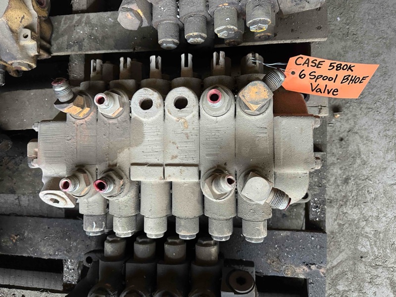 Case 580K 580K 6 Spool Backhoe Valve