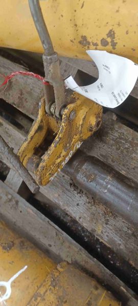 Deere 410E Boom Lock LH
