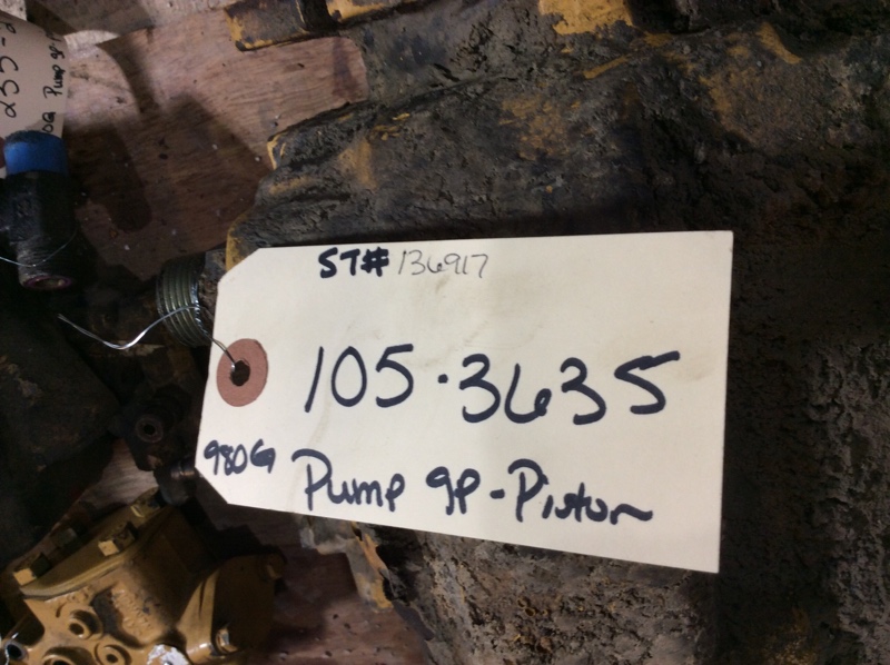 Caterpillar  980G-PUMP Gp-piston Steering