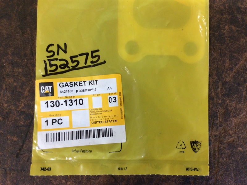 Caterpillar  Gasket Kit - Turbocharger