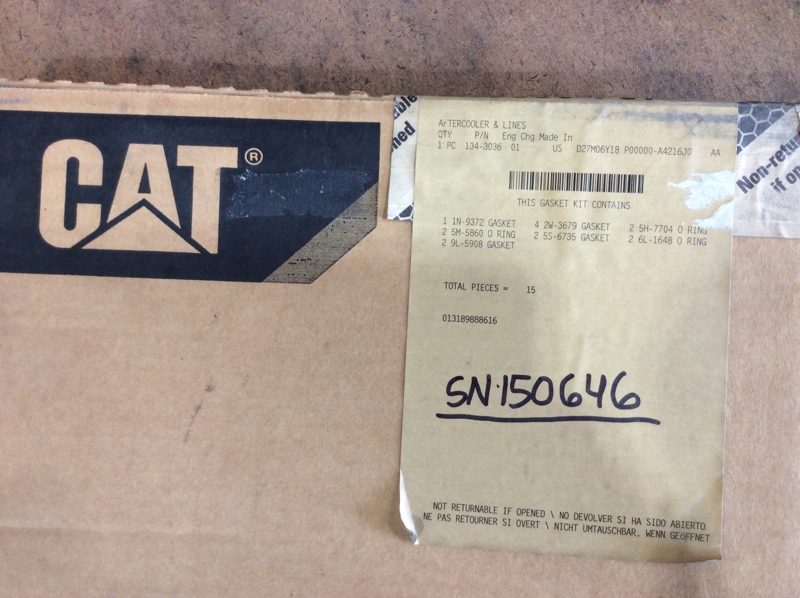 Caterpillar  Aftercooler And Lines Gasket Kit