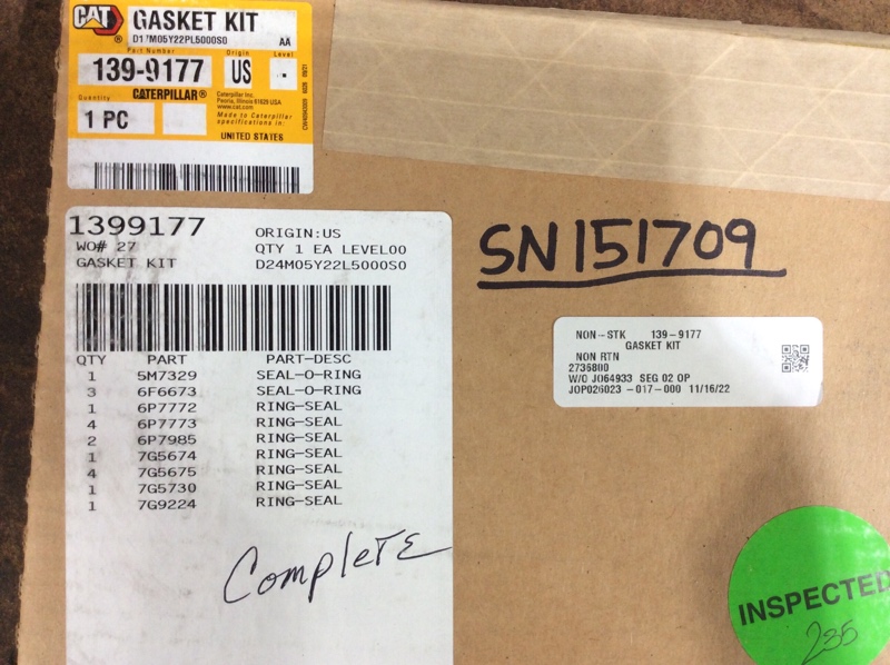 Caterpillar  Planetary Gasket Kit