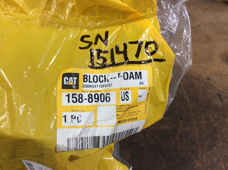 Caterpillar  Block-foam