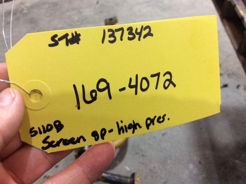 Caterpillar 5110B 5110B Screen Gp- High Pressure- Hyd