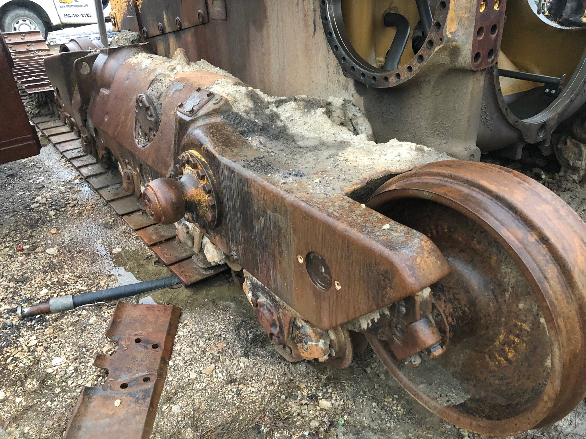 Caterpillar D9R D9R Track Frame Rear LH