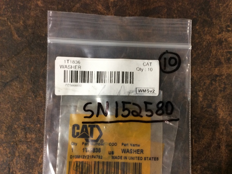 Caterpillar  Washer - Retainer