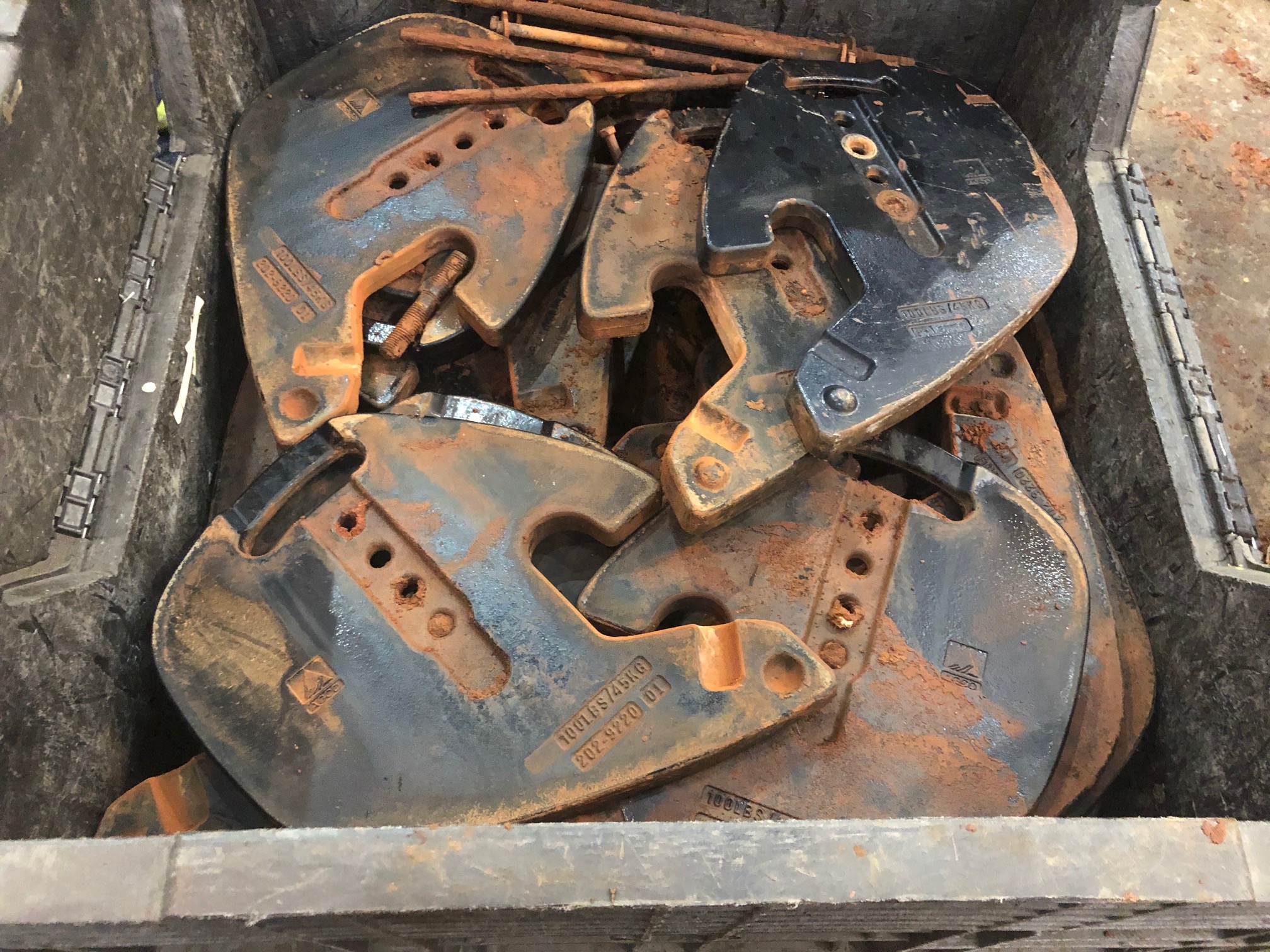 Caterpillar MT865 MT865 Front Weights