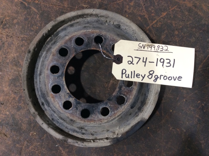 Caterpillar 930H 930H Crankshaft Pulley (8 Groove)
