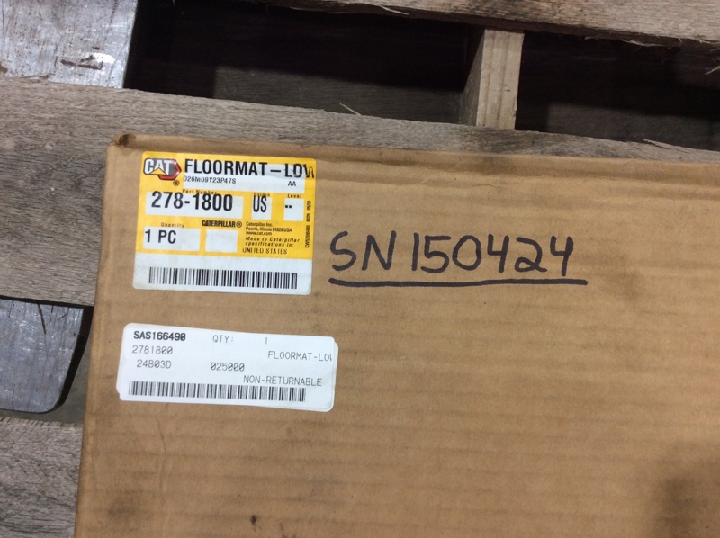 Caterpillar  Floor Mat - Lower