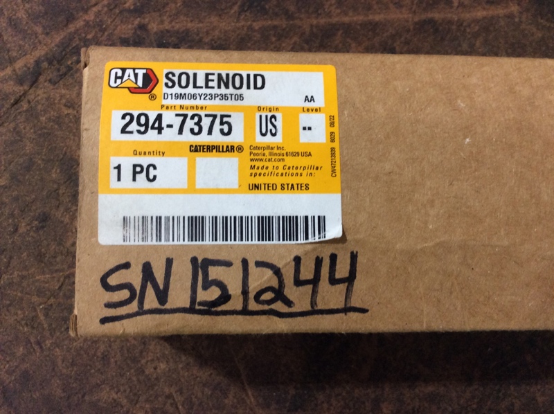 Caterpillar  Solenoid