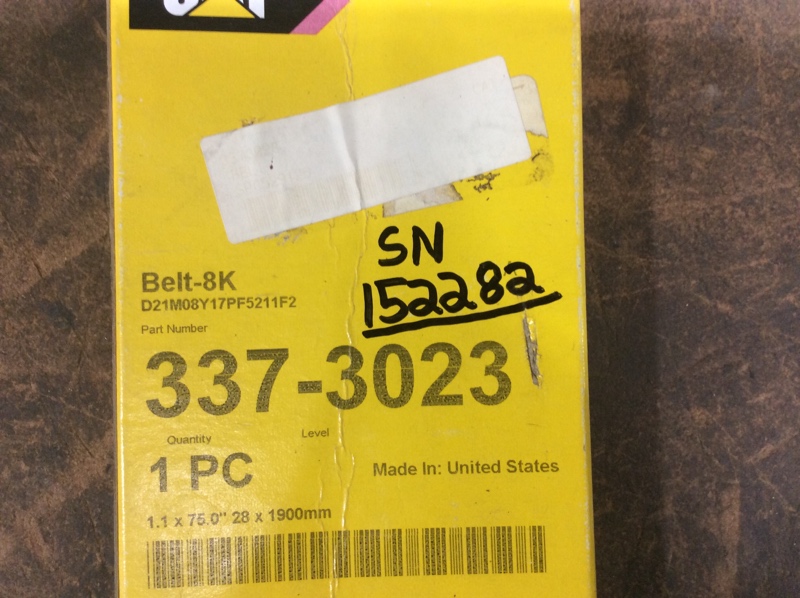 Caterpillar  Belt - Serpentine (water Pump)