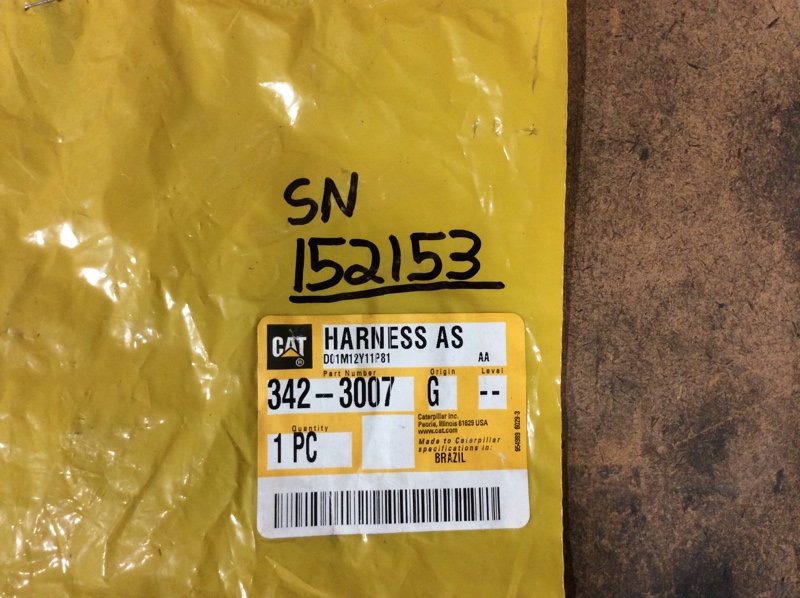 Caterpillar  Harness AS - Solenoid