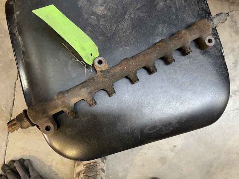 Caterpillar 320E L Fuel Rail