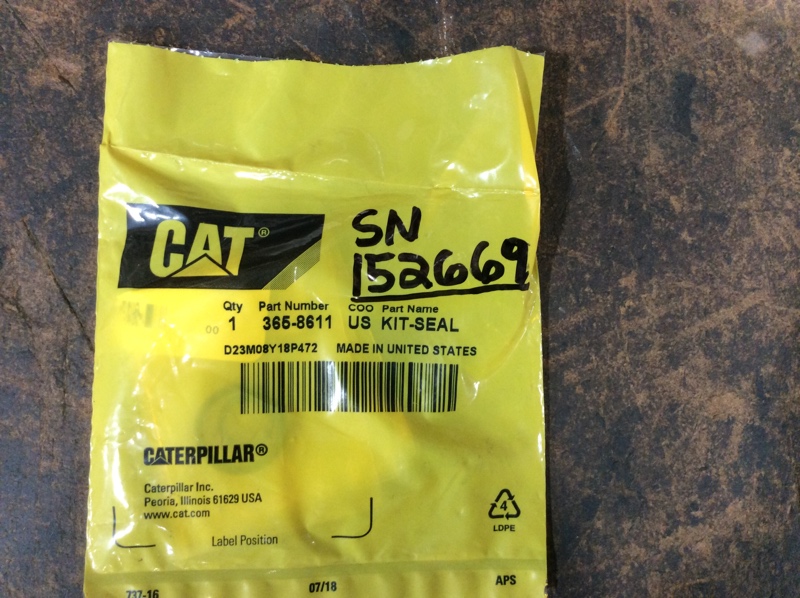 Caterpillar  Solenoid Valve Seal Kit