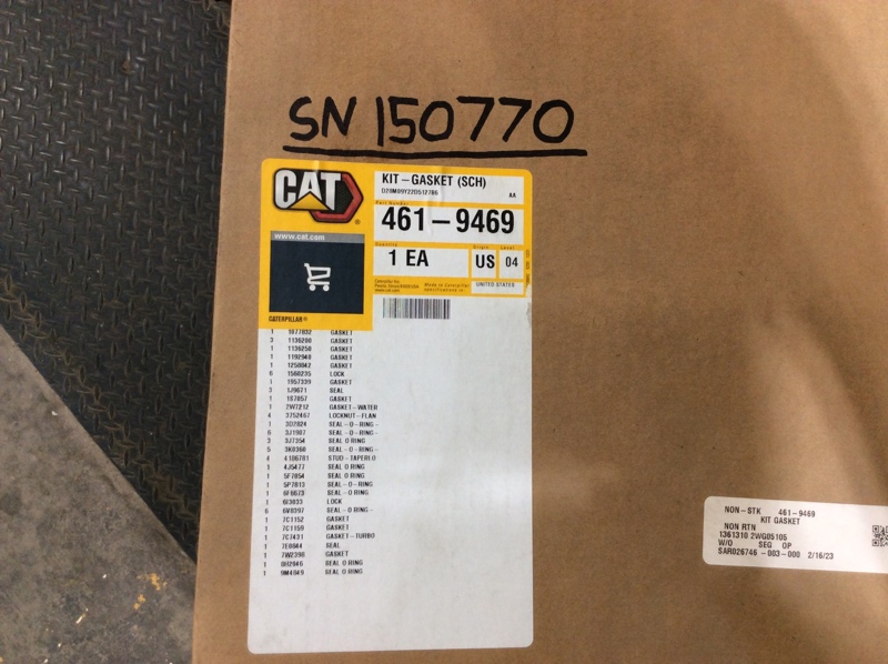 Caterpillar  Single Cylinder Head Gasket Kit