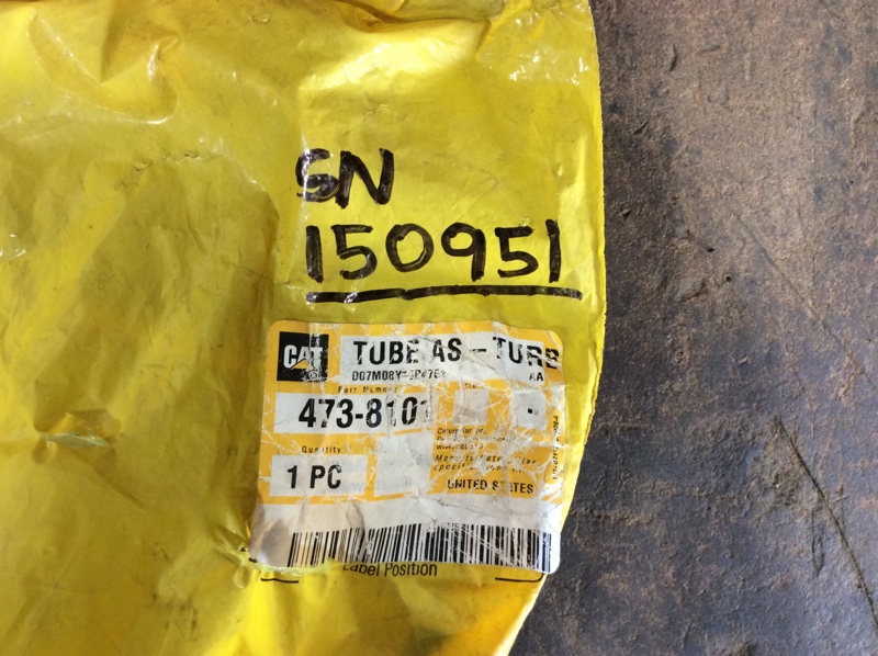 Caterpillar  Tube AS - Turbo Oil