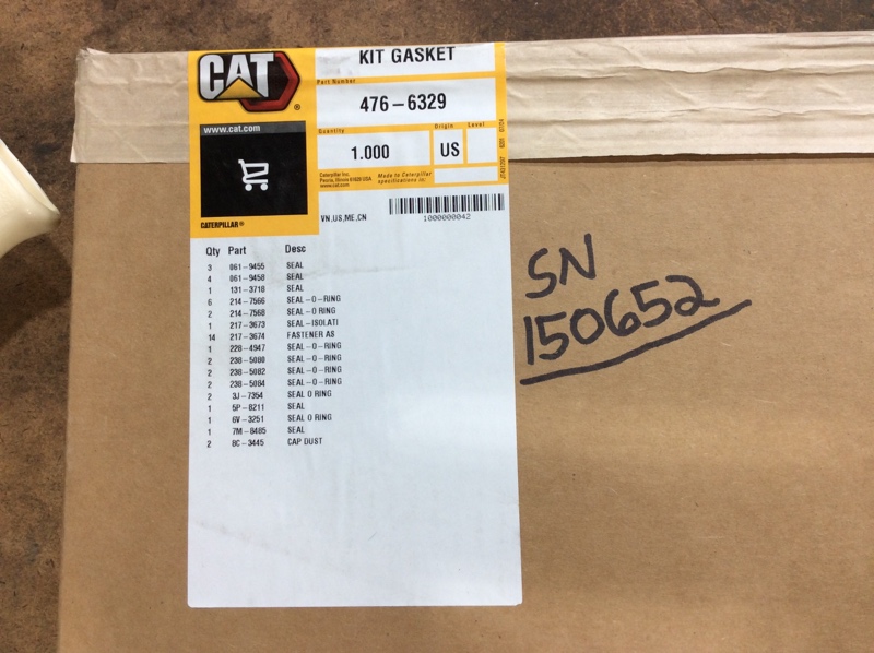 Caterpillar  Block And Oil Pan Gasket Kit