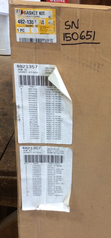 Caterpillar  Single Cylinder Head Gasket Kit