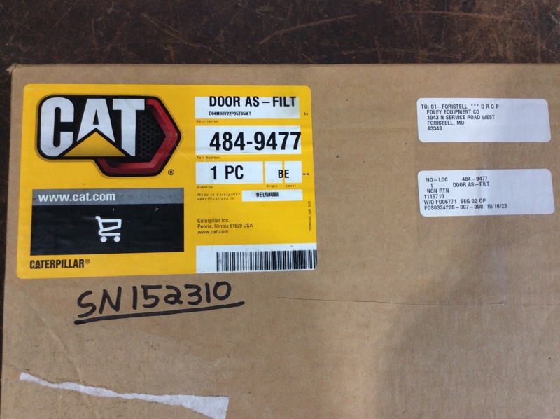 Caterpillar  Door AS (filter)