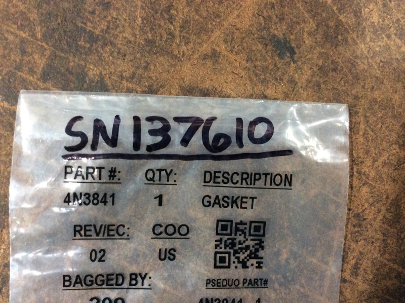 **unknown**  Gasket
