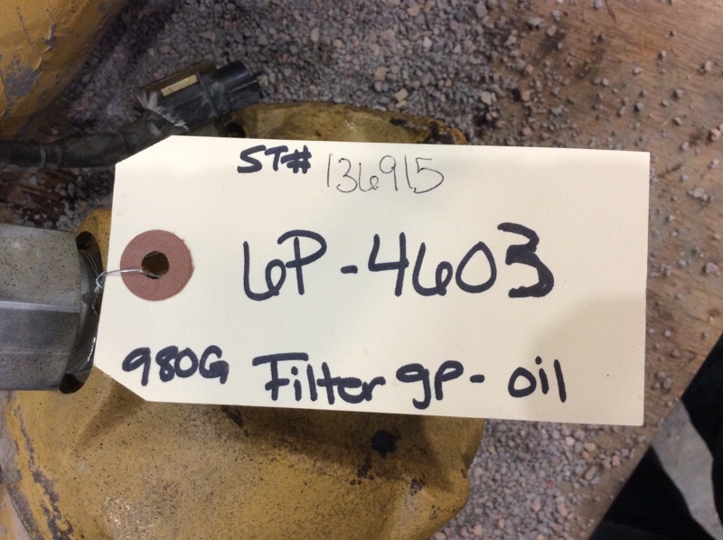 Caterpillar  980G Filter Group - Powertrain
