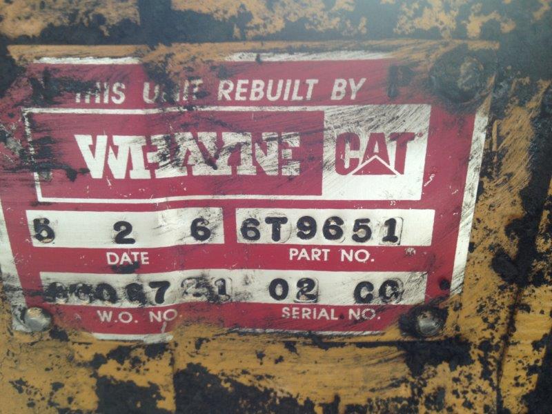 Caterpillar D9L D9L/D9N/D10N Trans Pump