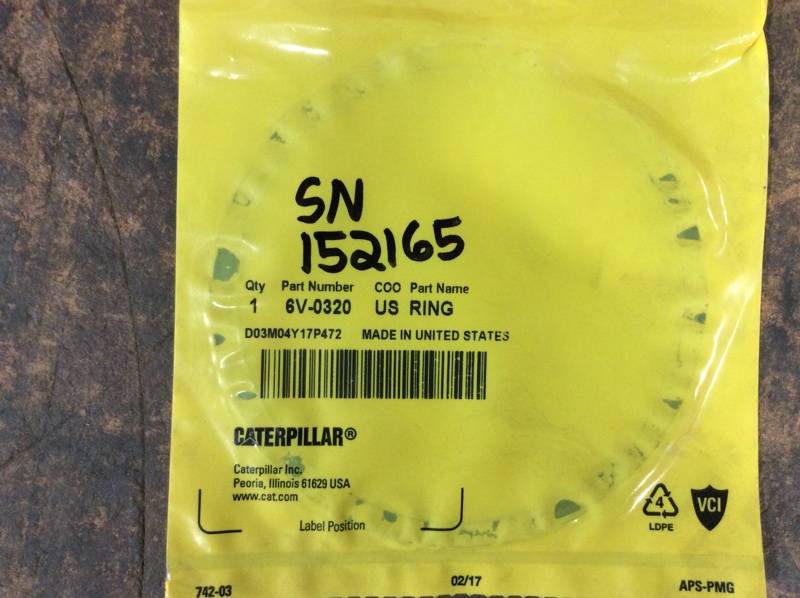 Caterpillar  Retaining Ring