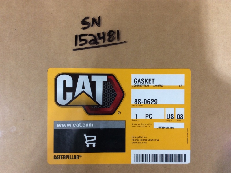 Caterpillar  Gasket - Gov Cover