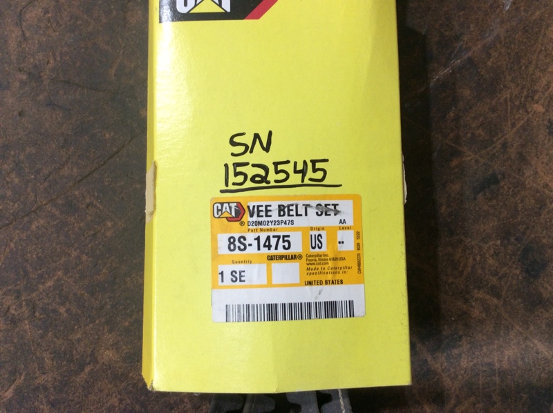 Caterpillar  V-belt Set