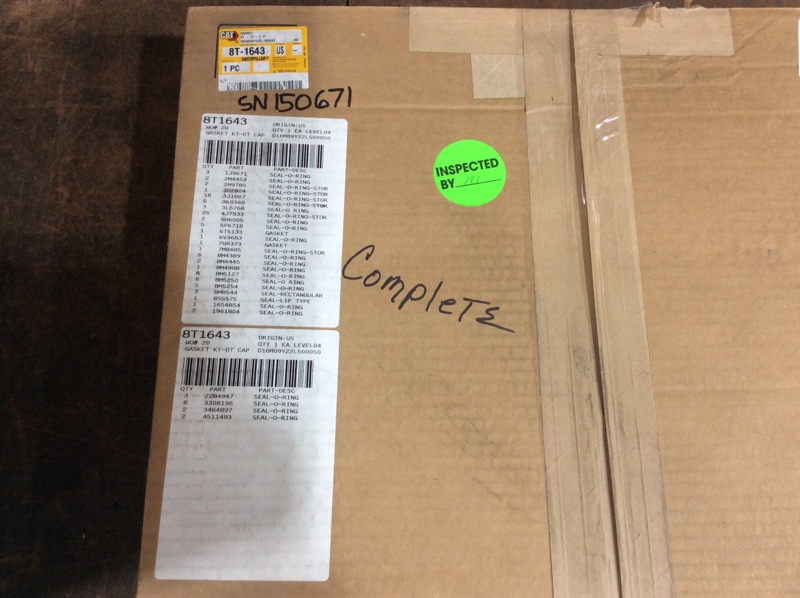 Caterpillar  Transmission Hydraulic Control Gasket Kit