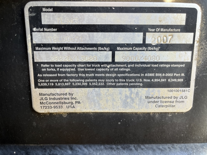 Caterpillar TL943