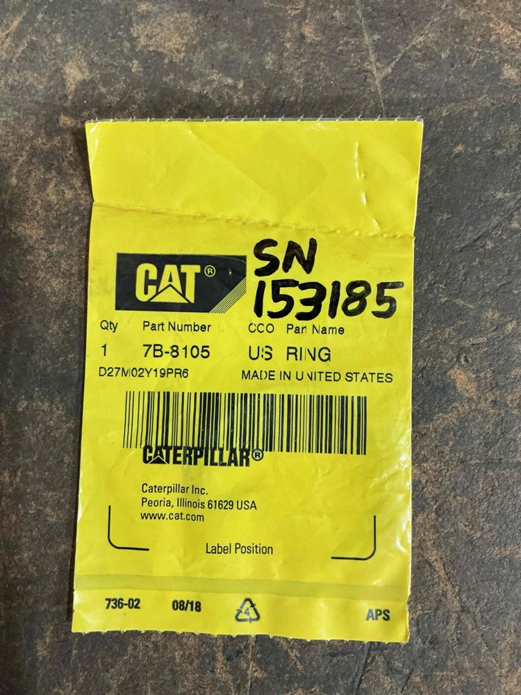 Caterpillar  Ring - Lock