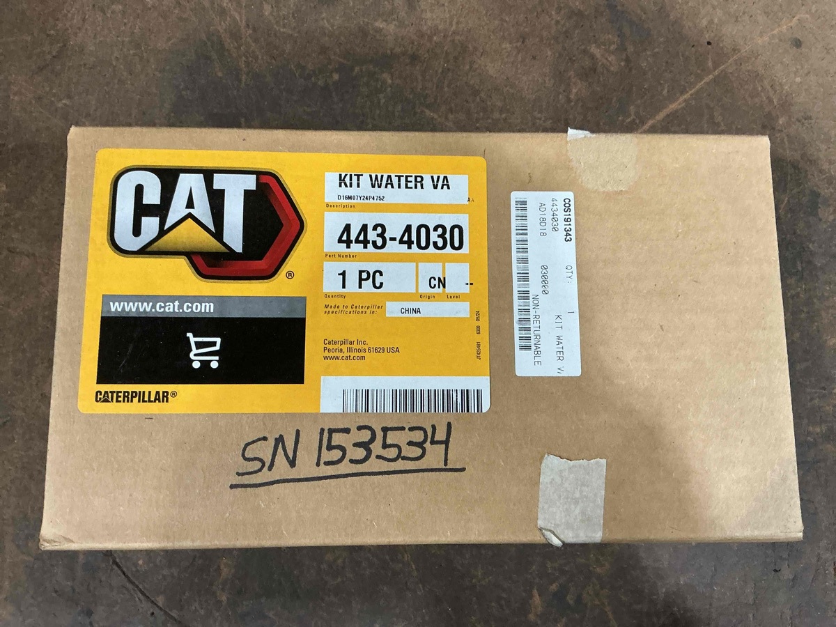 Caterpillar  Water Valve Kit (air Conditioner)