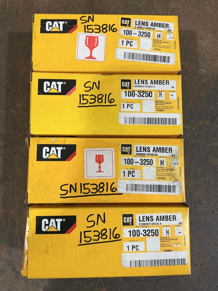 Caterpillar  Lens - Amber