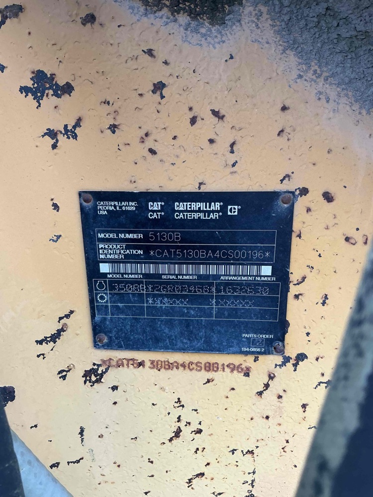 Caterpillar 5130B 5130B Upper Swing Frame