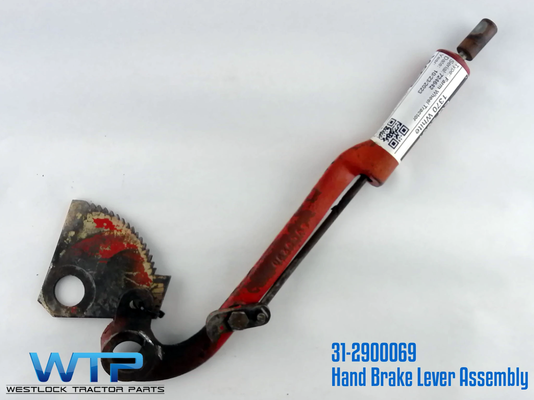 White 1370 Hand Brake Lever Assembly