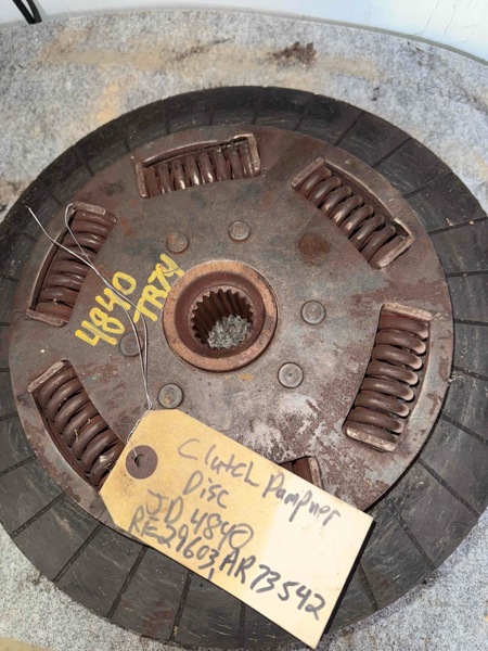 Deere 4840, 4440, 4520, 4620, 4630, 4640 Torsional Dampner Clutch Dixc