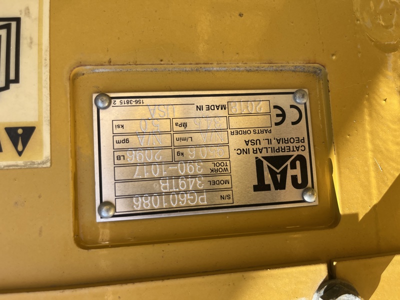 Caterpillar 345, 349, 350, 352 Coupler Ar-quick -tb-linkage