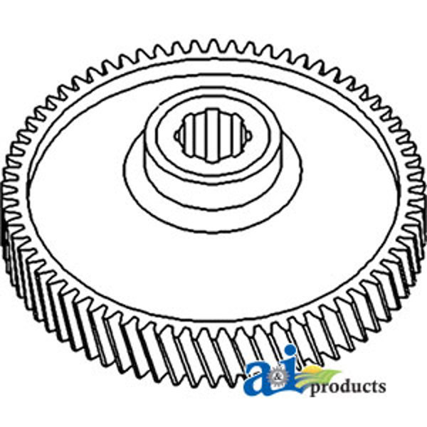 Ford/Nholland 5610, 5610S, 6610, 6610S, 6710, 7610, 7710, 7910, 8210, 5640, 6640, 7740, 7840, 8240, 8340, 7810S, 8010 Gear, Pto Driven (1000 Rpm)
