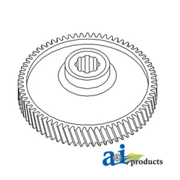 Ford/Nholland TS90, TS100, TS110, 5610, 5610S, 6610, 6610S, 6710, 7610, 7610S, 7710, 5640, 6640, 7740, 7840, 8240, 8340, 7910, 8210 Gear, Pto Driven (540 Rpm)