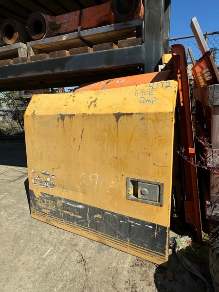 Deere 690E Right Rear Service Door