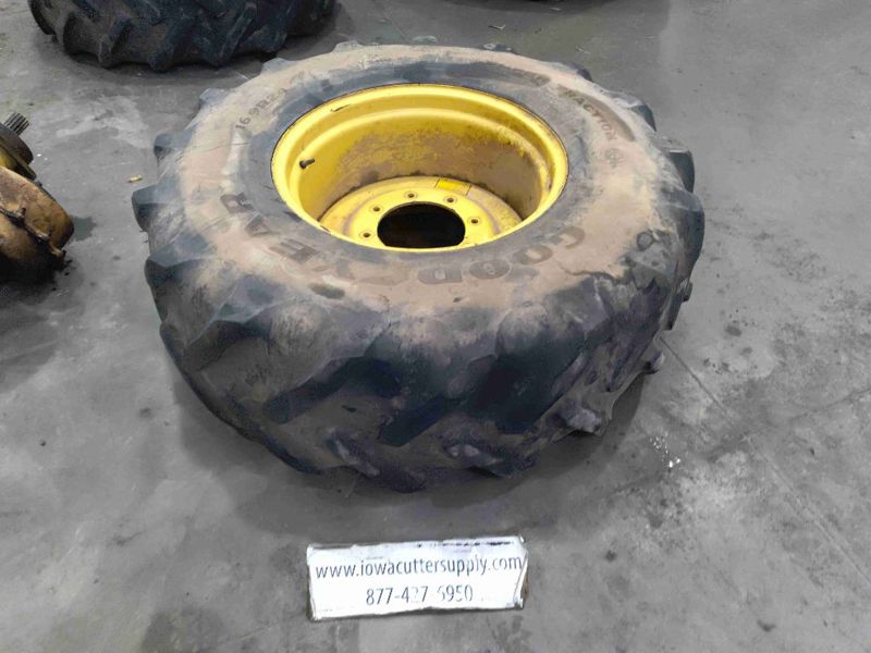 New Holland FX375 Harvester 16.9R24 Tire & Rim