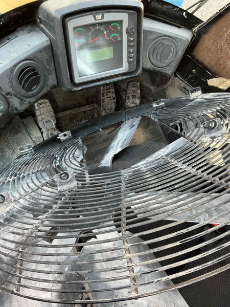 Caterpillar 972K Fan Guard