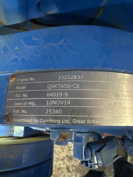 CUMMINS QSKTA50CE part 5